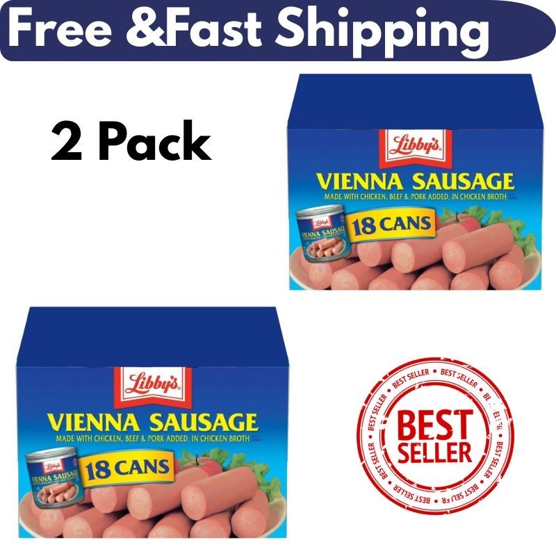 2 Pack Libby’s Vienna Sausage (4.6 oz., 18 pk.) Best Price