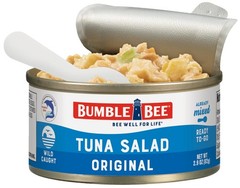 Bumble Bee Lunch On The Run Tuna Salad Meal Kit, 8.2 oz 4Pack Ready to Eat