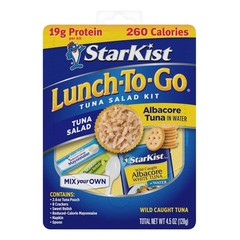 Lunch-To-Go Albacore Mix Your Own Tuna Salad, 4.5 Ounce Kit, 1 Pack