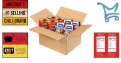 Beef Stew Variety Pack Cans 15 oz Shelf Stable Easy Meal Quick Dinner