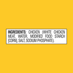 Less Sodium Premium White Chicken – 2.6 oz Pouch (Pack of 12)