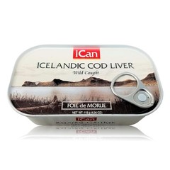 Icelandic Wild Cod Liver Product of Iceland 4.06oz