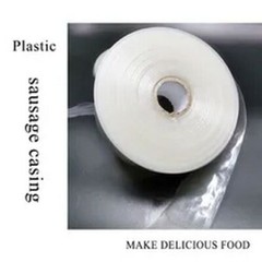 9 Pcs Food Grade Casings for Sausage Salami Length 50cm Wide 50mm Shell Inedible