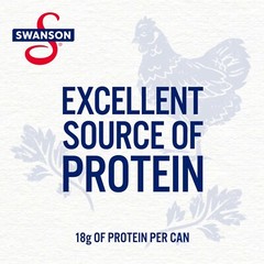 Swanson White Premium Chunk Canned Chicken Breast 🥪 9.75 oz (Pack of 12)