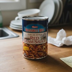 Tuscan Style Red Clam Sauce, 15 oz Can – Made with Fresh Clams, Garlic & Spic…