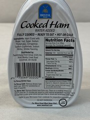 Bristol Cooked Ham Canned 16oz Fully Cooked 1lb Can Ready To Eat Fast Ship