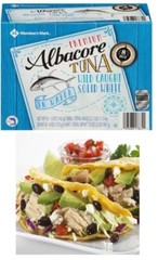 MEMBER’S MARK PREMIUM ALBACORE TUNA WILD CAUGHT SOLID WHITE 8-5 OZ.
