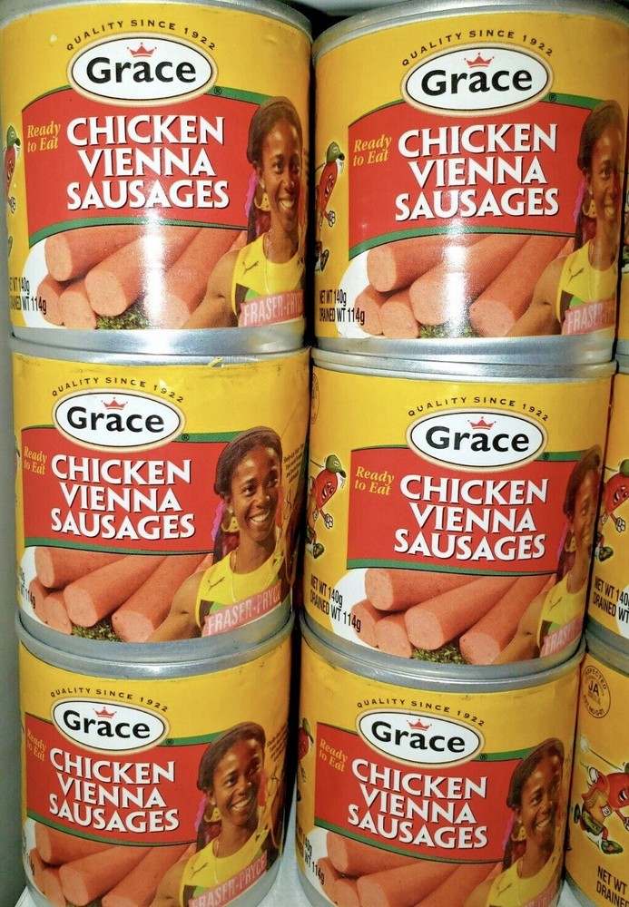 6 Jamaican Grace Chicken Vienna Sausage