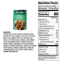 Loma Linda Low Fat Vege-Burger (15 oz.) – Plant Based Ground Beef – Vegan