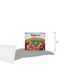 (4 pack) Castleberry’s Chunky Beef Stew, 20 oz Can – Heat & Serve Hearty Comfort