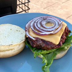 Bison Burger Patties | 12 – 1/3 lb Pre-Formed Burgers | Case of 4 | Nebraska Bis