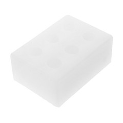 Reusable Gourd Shape Silicone Cake Mold 6 Slots for Baking and Pastry