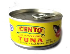 Italian Solid Yellowfin Tuna in Olive Oil 6 Pack 3oz Can Dolphin Safe High Pr…