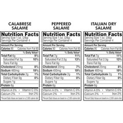 Charcuterie Pack Spicy Italian Salami Deli Meat 12 Oz Cheese Crackers Appetizer