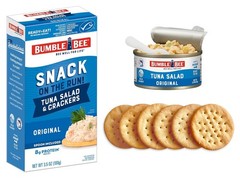 Snack On The Run! Protein Pack, 8g per Box – Original Tuna Salad with Cracker…