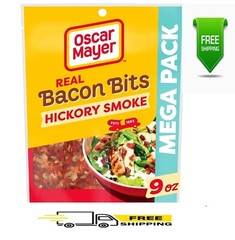 Oscar Mayer Real Bacon Bits Mega Pack, 9 oz Bag, 2-2.5 cups