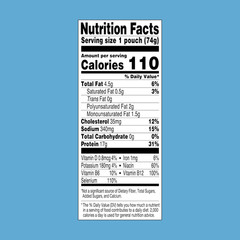 Tuna Creations Hickory Smoked, 2.6 Oz Pouch (12 Pack) Ready to Eat Wild Caught T