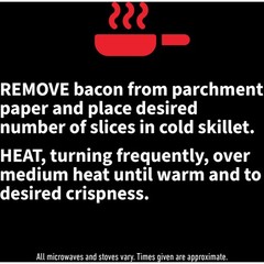 HORMEL BLACK LABEL Fully Cooked Bacon – Thick Bacon Snacks for Breakfast, 10.5