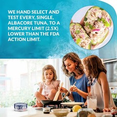 Albacore Tuna Safe Catch, No Salt 5oz 6pk