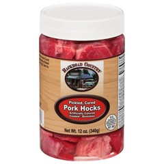 Fully Cooked Boneless Pickled Cured Pork Hocks in a Jar, 12 oz — Made in Ohio…