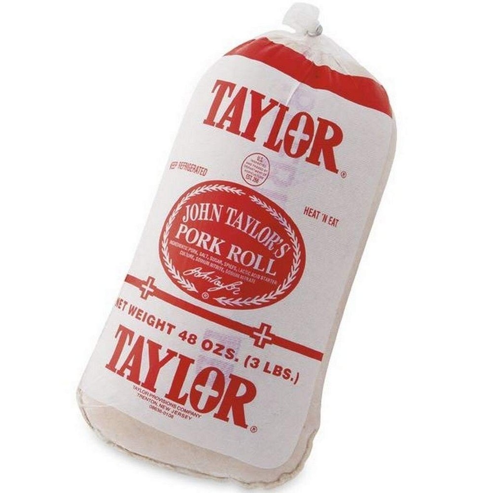 Taylor Pork Roll Ham Breakfast Meat – 3 lbs (48 oz)
