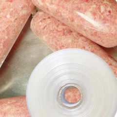 10 Meters Plastic Sausage Casings Storage Packing Tools Width 115mm Inedible