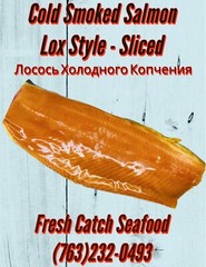 ‼️ Cold SMOKED NOVA SALMON ‼️ 3.0-3.5-LB‼️ USA SELLER ‼️