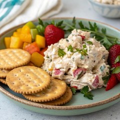 Lunch On The Run Chicken Salad with Crackers Kit, 8.2 oz (Pack of 4) – Ready …
