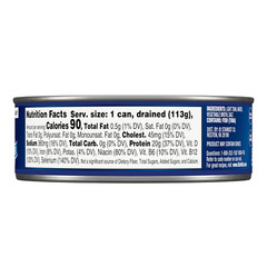 Chunk Light Tuna in Water, 5 Oz Can, Pack of 48