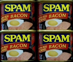 Spam Bacon Luncheon Meat 12 oz ( Pack of 4 )