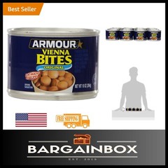 Ready-to-Eat Star Vienna Sausage Bites, 10 oz Cans – Keto-Friendly Snack Pack