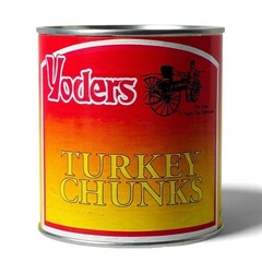 Canned Fully Cooked Turkey Chunks – 28 oz, 10- Shelf Life for Emergencies