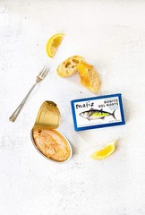 Matiz España Bonito Del Norte 4 Ounce White Meat Tuna in Olive Oil 12 Tins