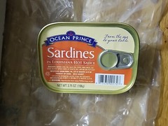 Ocean Prince Sardines in Louisiana Hot Sauce, 3.75 Ounce Cans (Pack of 12)
