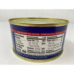 Corned Beef with Juices 12 oz Can Canned Meat Pantry Food Sandwich Meal Supply