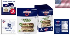 Ready-to-Eat Garlic & Herbs Chicken, 11G Protein, 2.6 Oz Pouches (Pack of 12)