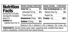 Kirkland Signature chicken breast, packed in water, premium chunk, 6 12.5-ounce