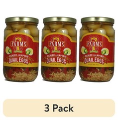 7 Farms Pickled Jalapeno Quail Eggs,Perfect spice,High in protein