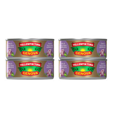 Wild Caught Premium Yellowfin Tuna, 4 Flavor Variety Pack, 5 Oz. Can (Pack of 4)