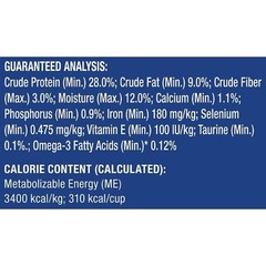 9 Lives Chicken Beef And Salmon Flavor Cat Food Bag, 50.4 Ounce, 4 Per Case