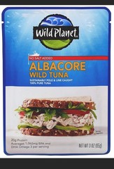 Wild Albacore Tuna, No Salt Added, Sustainably Wild-Caught, Kosher, Gluten Fr…