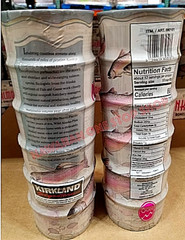 12 WILD CAUGHT ALASKAN PINK SALMON Kirkland Signature 12 Cans – 6 oz Each FRESH
