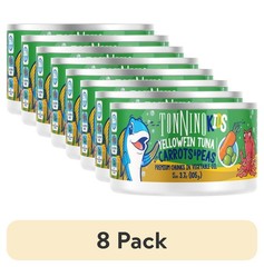3 Pack Tonnino Yellowfin Tuna Chunks, Carrots Peas Vegetable Oil 3.7oz Can