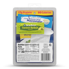 Lunch To-Go Albacore Mix Your Own Tuna Salad, 4.1 Ounce Kit, 12 Pack