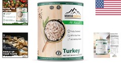 Emergency-Ready Canned Turkey 28 Oz – Natural, Shelf-Stable White Meat Delight