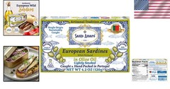 Sustainably Wild Caught European Sardines, Lightly Smoked