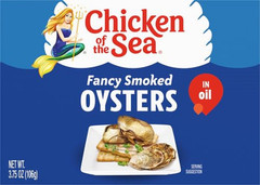 Whole Oysters, Great for Recipes, 8-Ounce Cans (Pack of 12)