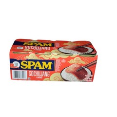 Spam Gochujang Flavor 4 Pack 12oz Cans Express 2/2028 Korean Spicy Red Chili