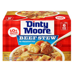 Dinty Moore Beef Stew (15 oz., 6 pk.) = 16 Cans 10 grams of protein per s