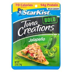 Starkist Tuna Creations BOLD Jalapeño – 2.6 Oz Pouch (Pack of 12) NEW